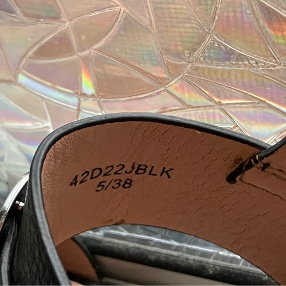 Strappy silver buckle sandals - Picture 6 of 6